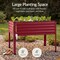 Best Choice Products 48x24x30in Elevated Galvanized Metal Garden Bed w/ Corner Protectors